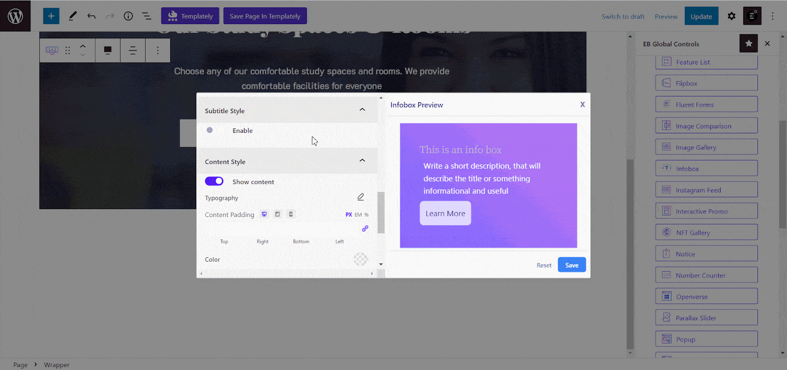How To Configure Global Controls Of Essential Blocks? 7 EB Global Controls