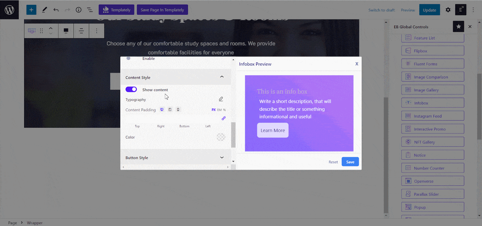 How To Configure Global Controls Of Essential Blocks? 8 EB Global Controls