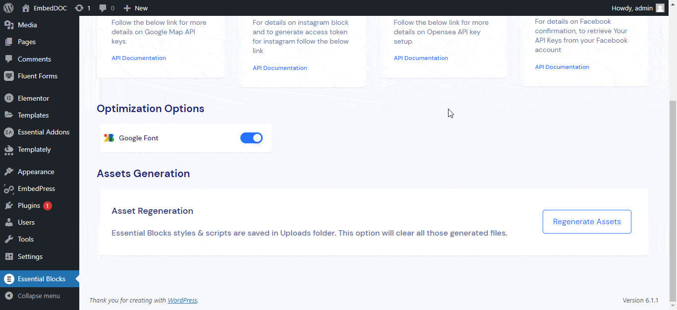 How To Regenerate Assets With Essential Blocks? 2 Regenerate Assets
